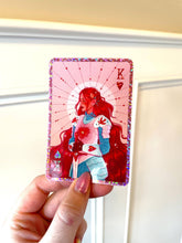 Knight of Hearts Glitter Sticker
