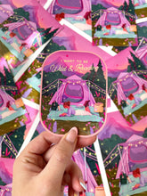 Wild and Reading Sticker
