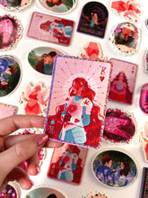 Knight of Hearts Glitter Sticker