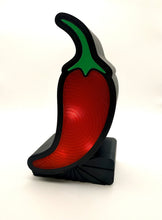 Chili Pepper - Translucent with Fairy Lights - Bookshelf Decor