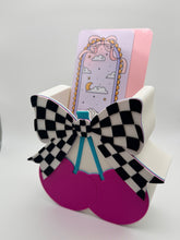 Checkered Cherry Pen/Bookmark Holder