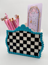 Checkerboard Pen/Bookmark Holder